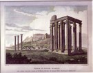 The Temple of Jupiter Olympius & The Parthenon at Athens- A Pair - Image 1