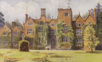 Great Fosters by J.S.Ogilvy from an original watercolour 1911
