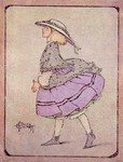 Ethel Everett - Edwardian Girl Walking