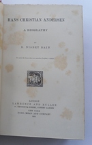Hans Christian Andersen: A Biography -First Edition - Image 3