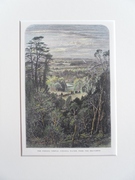 The Fishing Temple Virginia Water from The Belvedere - Image 1