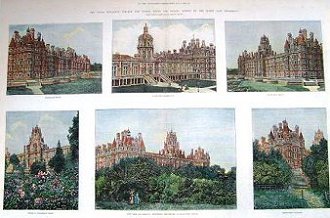 Royal Holloway College, Egham - Limited edition print